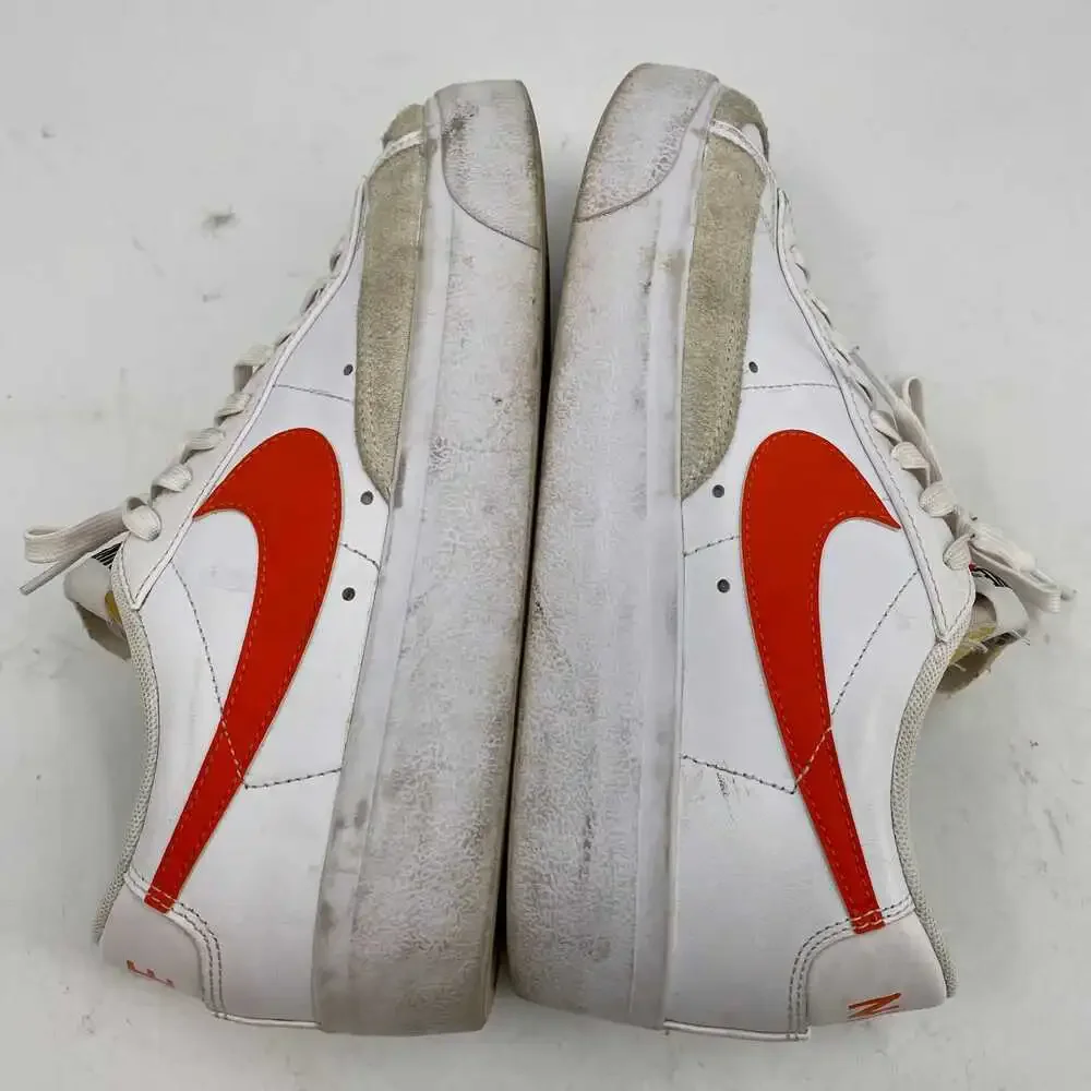 Nike White Orange Platform Blazer Sneakers | Women’s Size 10
